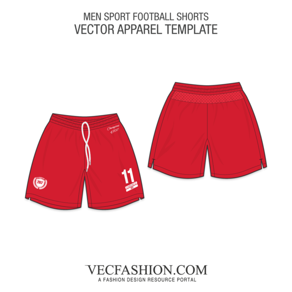 600x600 Men Sport Football Shorts