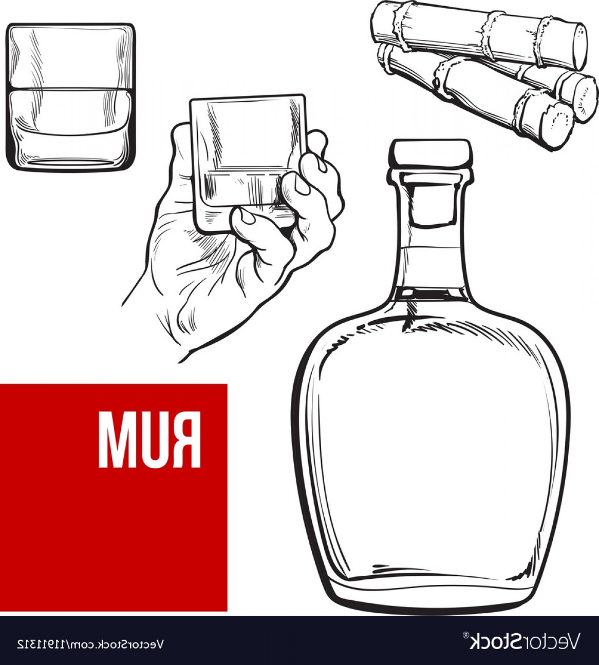 1166x1296 Rum Bellied Bottle Hand Holding Shot Glass And Vector Wallkeeper