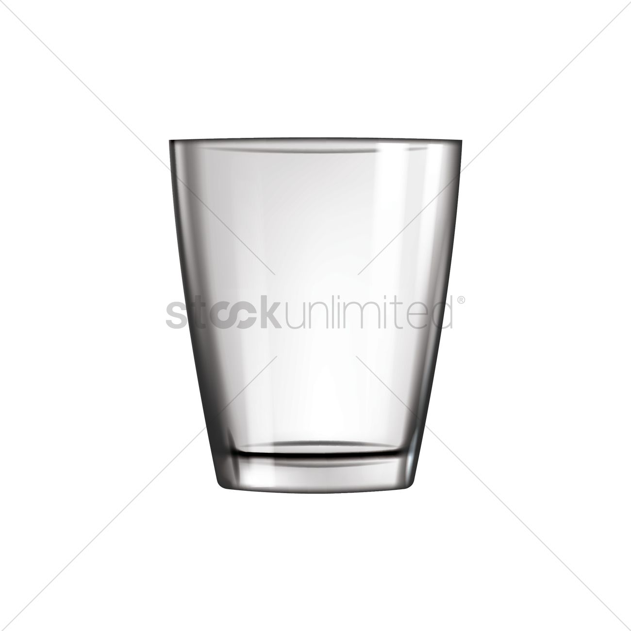 1300x1300 Shot Glass Vector Image. 