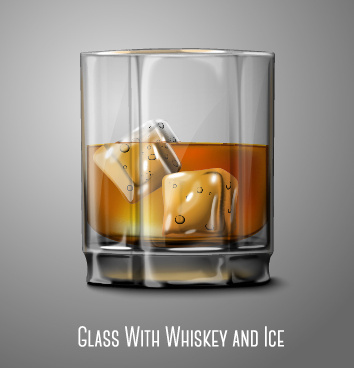 354x368 Vector Whiskey Shot Free Vector Download