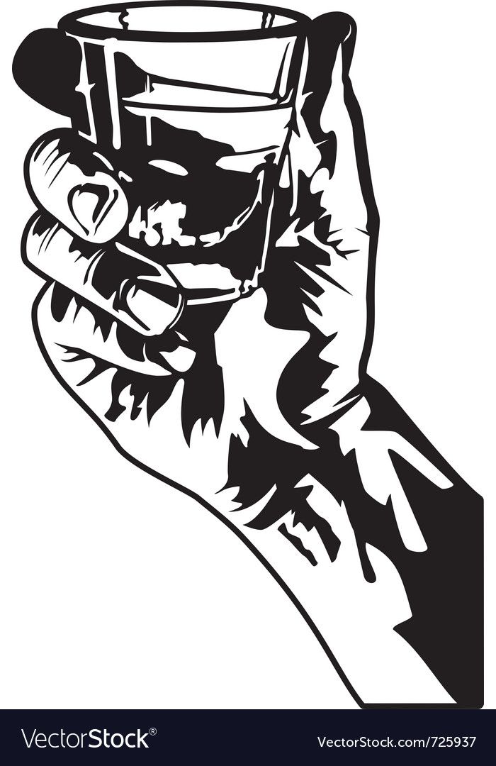 700x1080 Holding A Shot Glass Royalty Free Vector Image Sail Pirate