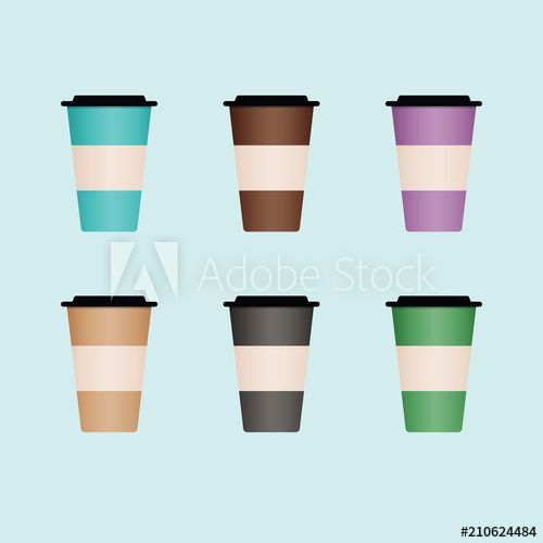 500x500 Coffee Cup Vector