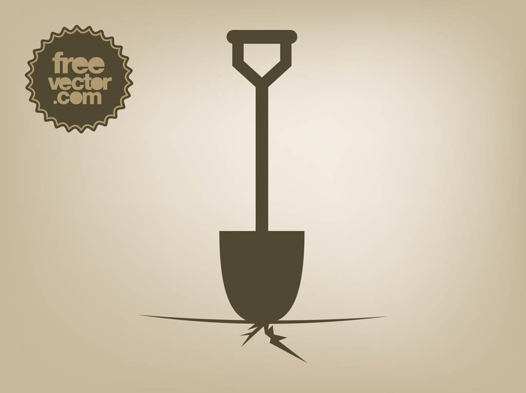 Shovel Vector Vector Art Graphics 1024x765 Shovel Vector Vector Art Graphics