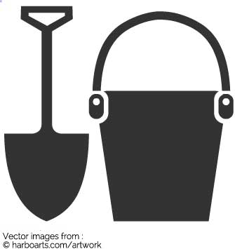 Download Pail And Shovel 335x355 Download Pail And Shovel