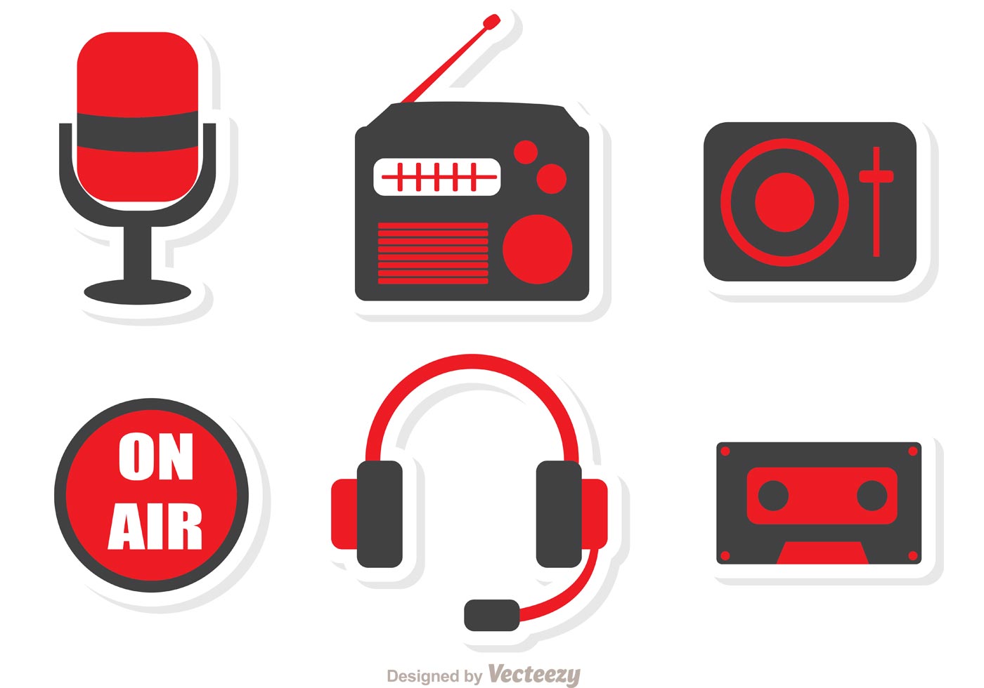 Radio Free Vector Art 1400x980 Radio Free Vector Art
