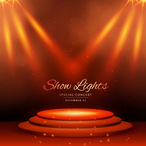 Show Lights With Special Concert Background Vector Free Download 588x588 Show Lights With Special Concert Background Vector Free Download