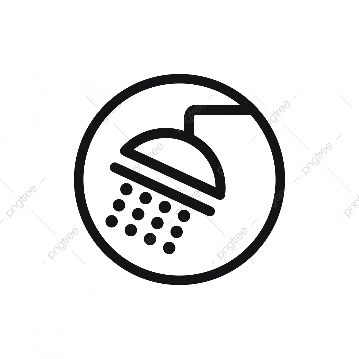 1200x1200 Shower Icon Vector, Shower, Icon, Illustration Png And Vector