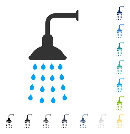 437x450 Shower Icon Vector Illustration Style Is Flat Iconic Symbol