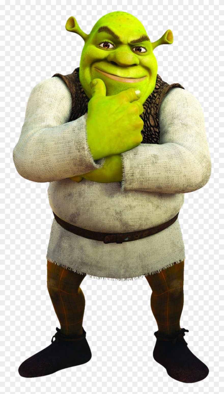 880x1548 Shrek Vector Free