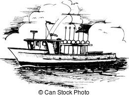 261x194 Shrimp Boat Clip Art Vector Graphics Shrimp Boat Clipart