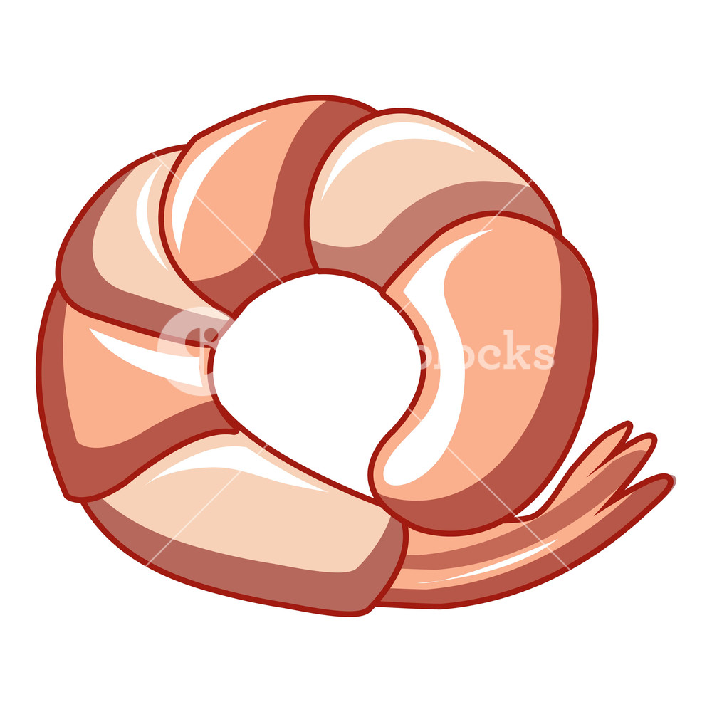 1000x1000 Cooked Shrimp Icon Cartoon Of Cooked Shrimp Vector Icon For Web