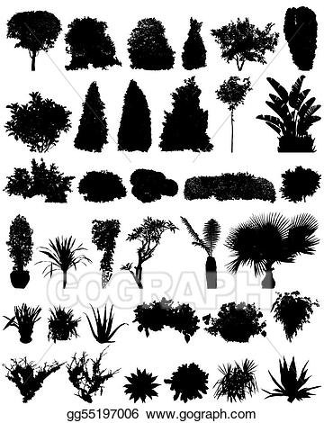 Huge Collection Of 'shrub Silhouette Vector' Download More Than 360x470 Huge Collection Of 'shrub Silhouette Vector' Download More Than