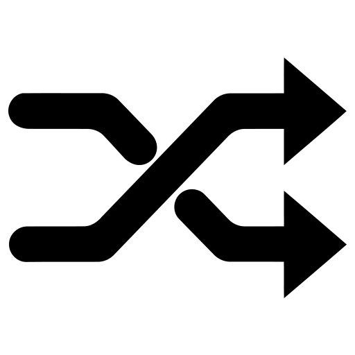 512x512 Shuffle Icon