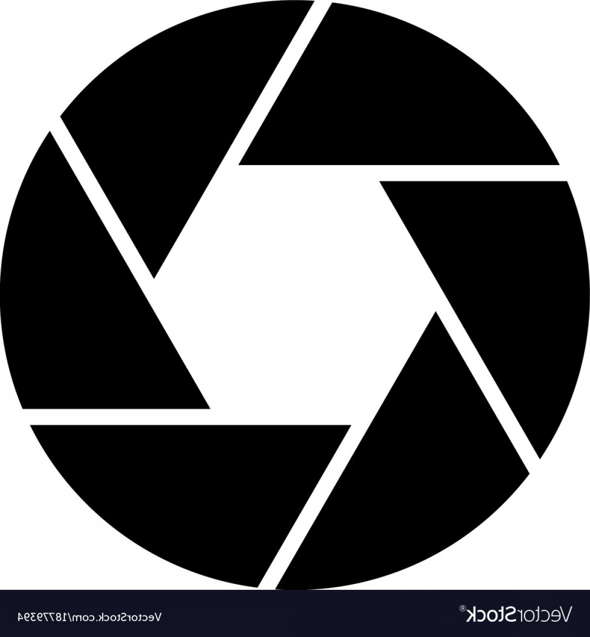 1200x1296 Camera Objective Icon Shutter Closeup Simbol Vector Soidergi