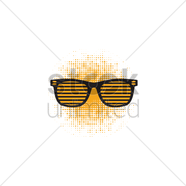 600x600 Shutter Shades Vector Image