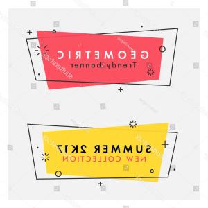 300x300 Set Trendy Flat Geometric Vector Banners Newwaysys