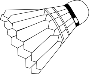 296x244 Free Badminton Shuttlecock Vector Graphic