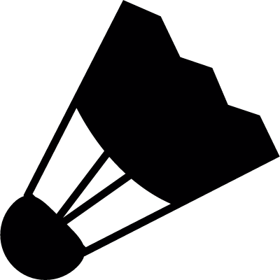 400x400 Shuttlecock Silhouette Free Vectors, Logos, Icons And Photos