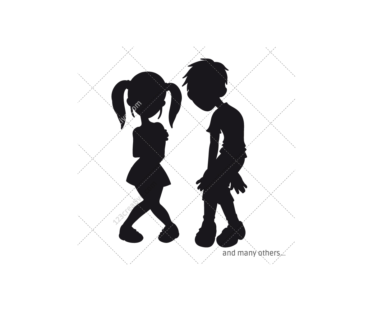 1200x1000 Sick Family Vector