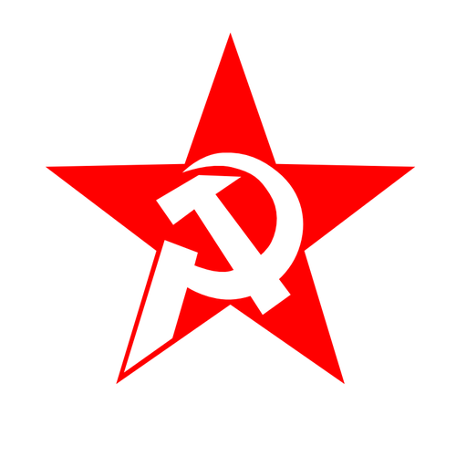 500x500 Hammer And Sickle Vector Illustration