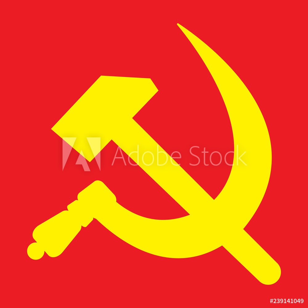 1000x1000 Photo Art Print Ussr Symbol Hammer And Sickle Vector