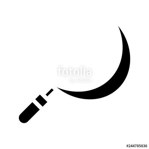 500x500 Sickle Stock Image And Royalty Free Vector