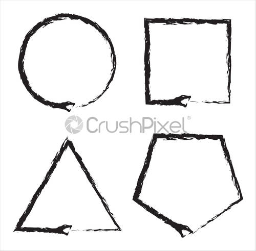 500x492 Ouroboros Snake Sign Shapes Collection, Stock Vector Crushpixel