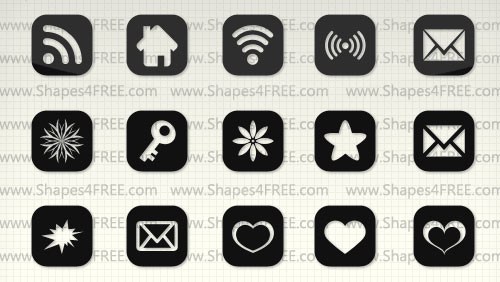 500x282 The Ultimate Collection Of Custom Photoshop Shapes Smashing Magazine