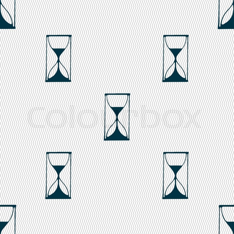 800x800 Hourglass Sign Icon Sand Timer Stock Vector Colourbox
