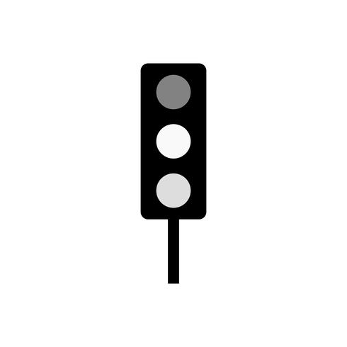 490x490 Vector Traffic Signal Icon