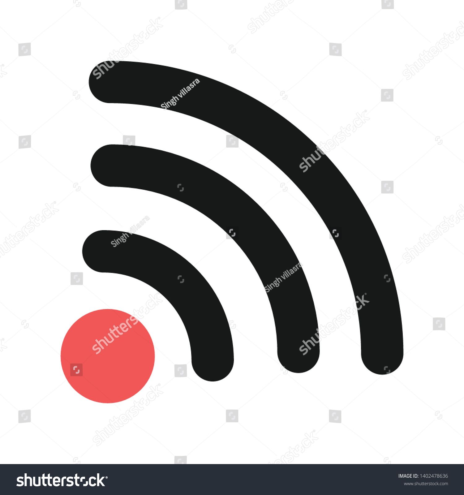 1500x1600 Wifi Signal Icon, Symbol Vector Shutterstock Stuff To Buy