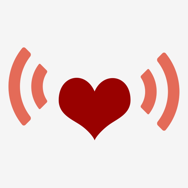 640x640 Vector Love Heart Signal Love Signal, Vector Love Launch Signal