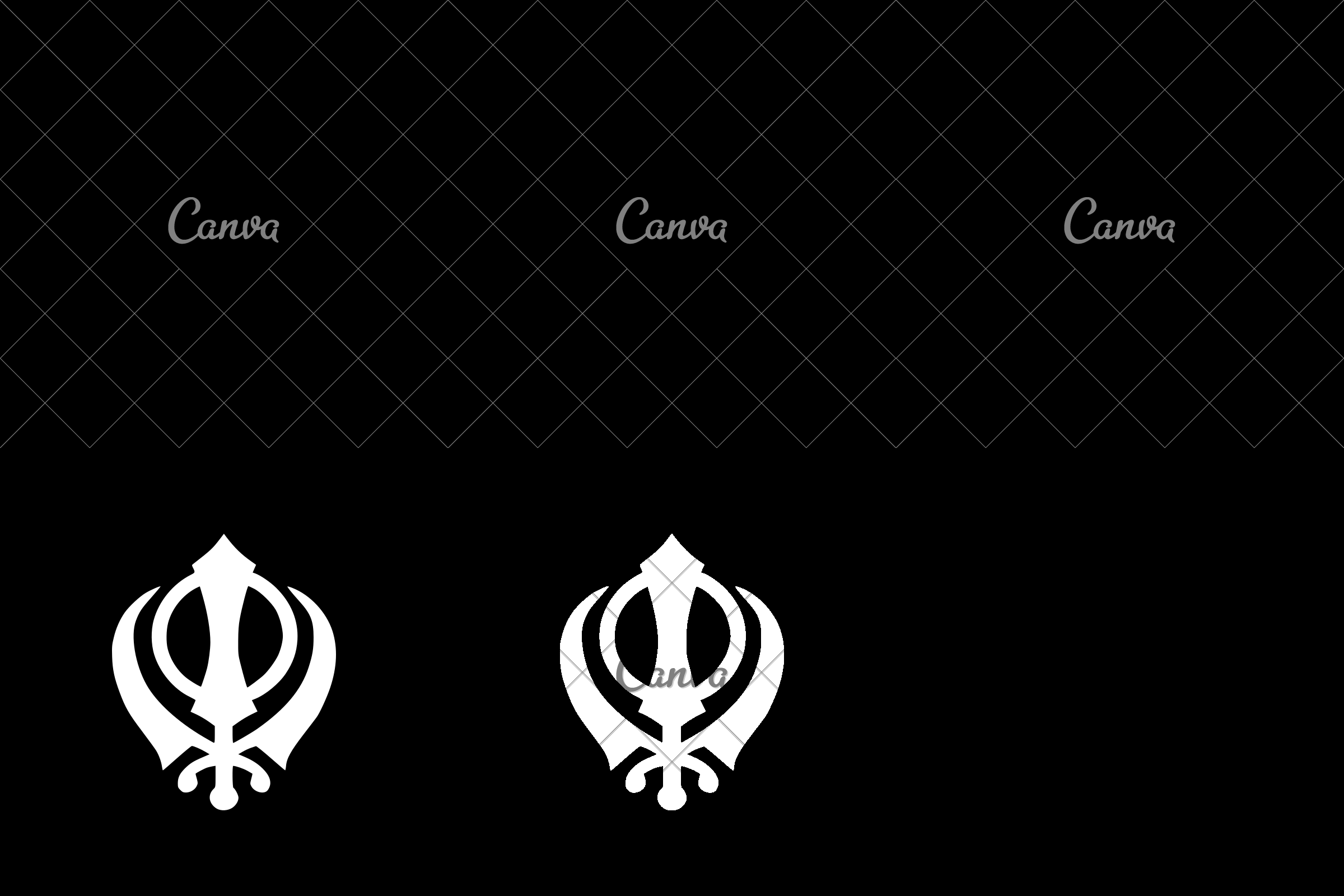 2400x1600 Sikhism Religion Khanda Symbol Icon Isolated Khanda Sikh Symbol
