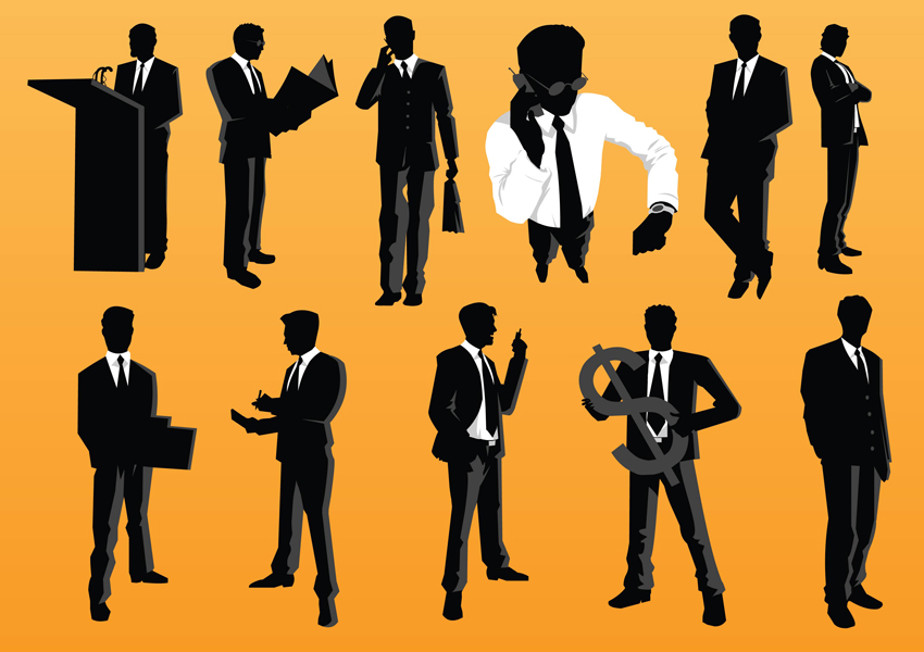850x600 Businessman Vectors Vector Art Graphics