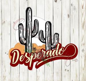 300x284 Desperado Cactus Cacti Moon Desert Cutting Cricut