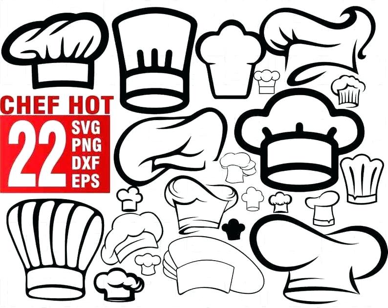 794x631 Make Your Own Chef Hat Cartoon Art Vector Download