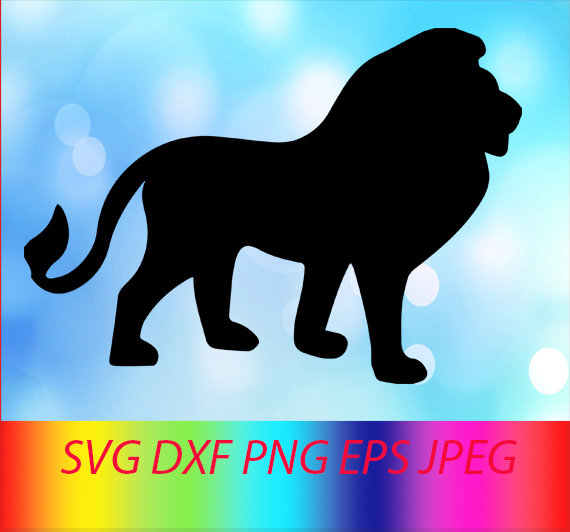 570x532 Hakuna Matata Lion King Vector Layered Silhouette