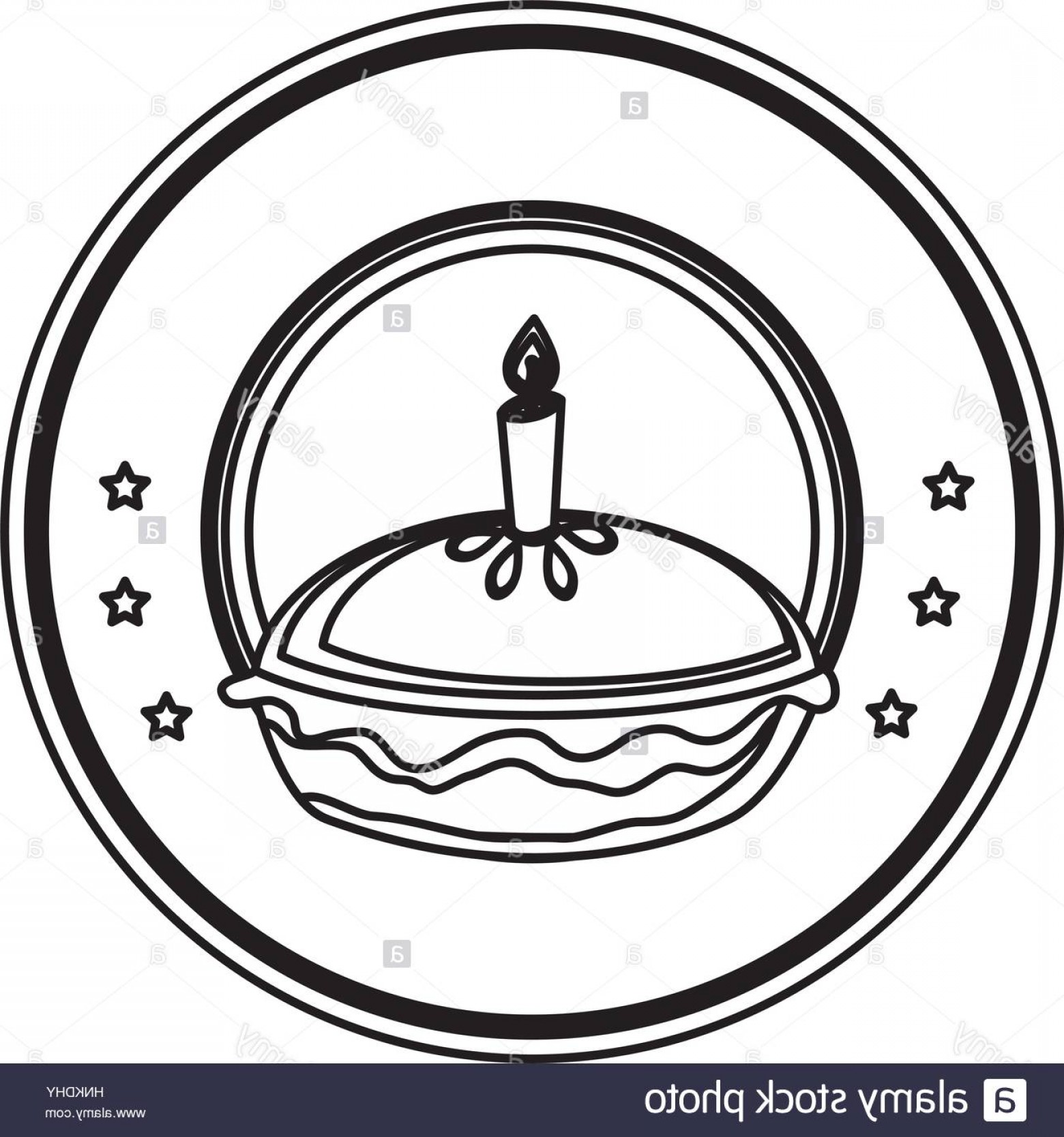 1560x1668 Stock Photo Silhouette Circular Border With Pie Birthday