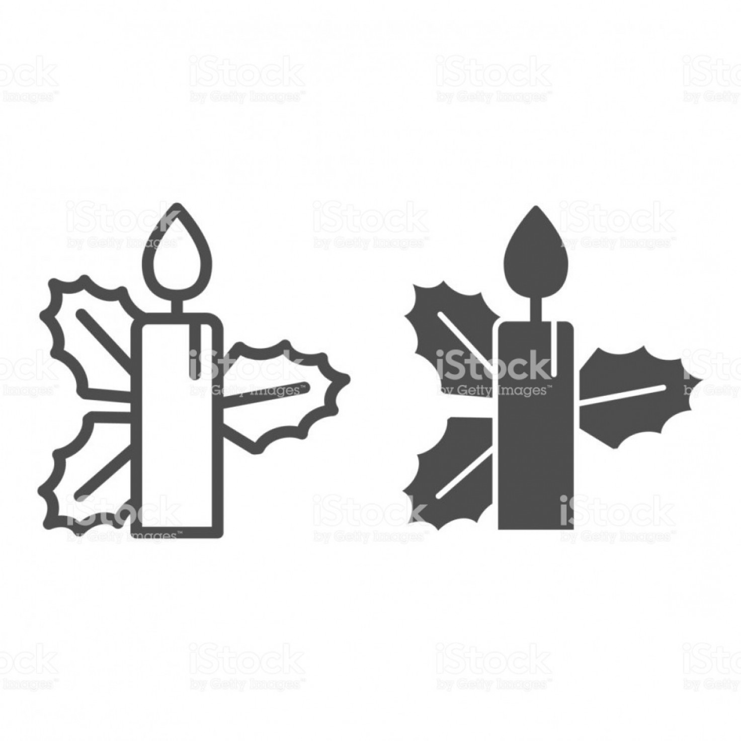 1473x1473 Candle Vector Black Iniikim