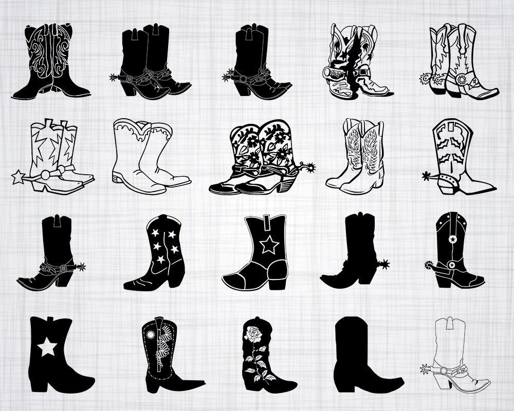 1000x800 Cowboy Boots Bundle Cowgirl Boots Cowboy Boots Etsy