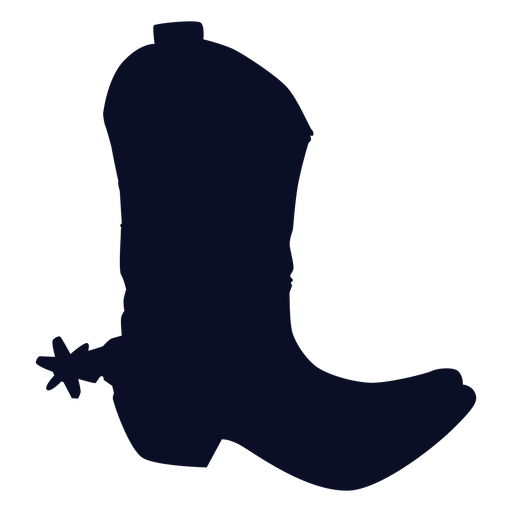 512x512 Cowboy Boot Silhouette