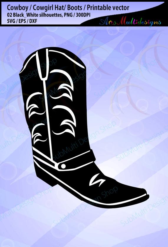 570x835 Most Design Ideas Cowboy Boot Silhouette Pictures, And Inspiration