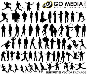 Go Media Vector Silhouette Figures Produced 350x297 Go Media Vector Silhouette Figures Produced