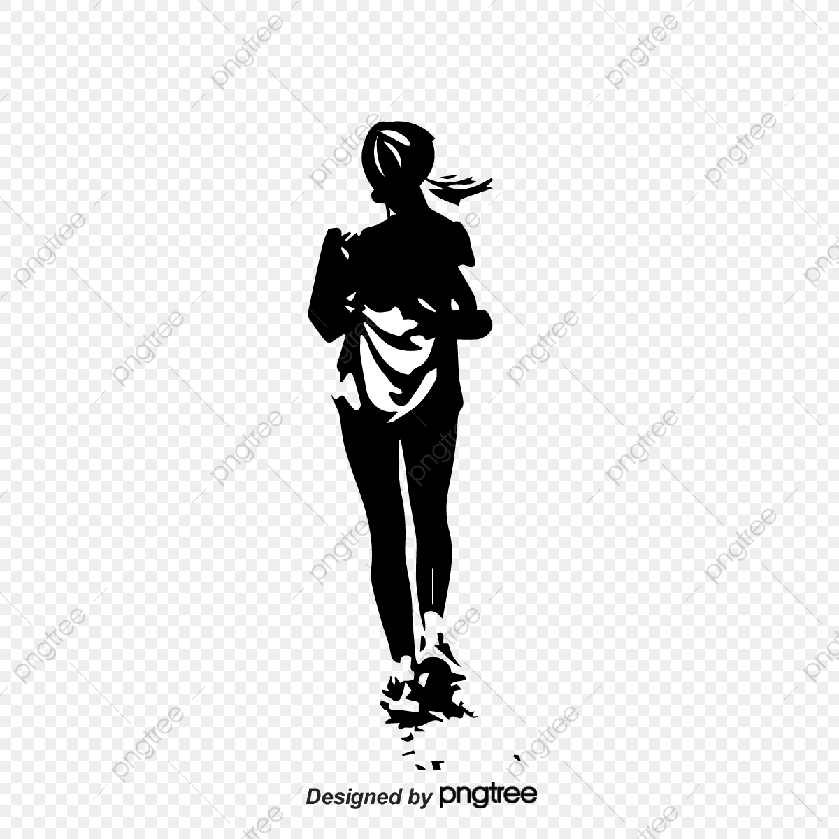Running Silhouette Figures Vector Material, Running Vector 1200x1200 Running Silhouette Figures Vector Material, Running Vector