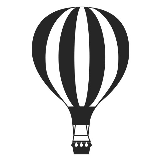 Silhouette Hot Air Balloon Vector at Vectorified.com | Collection of ...