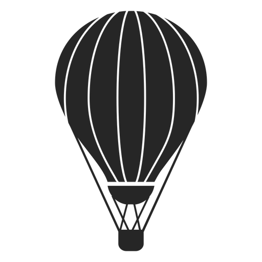 Silhouette Hot Air Balloon Vector at Vectorified.com | Collection of ...