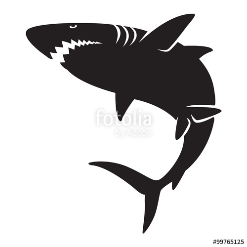 500x500 Graphic Shark, Vector Stock Image And Royalty Free Vector