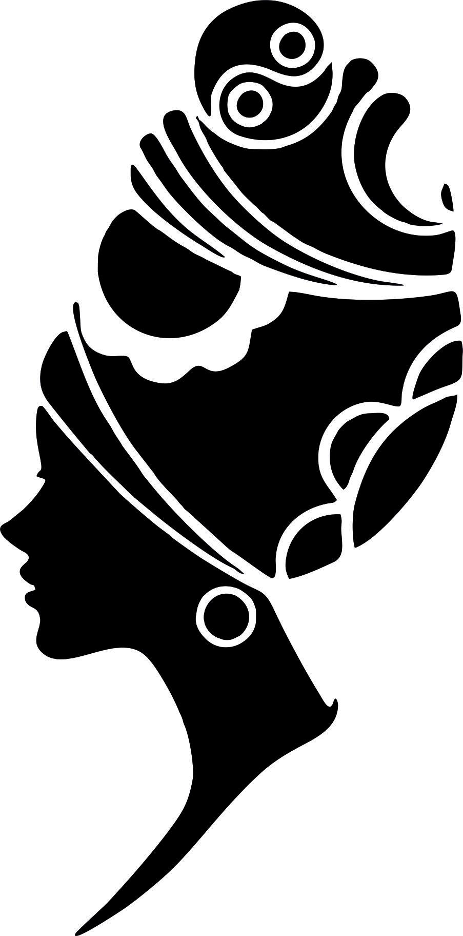 903x1824 Woman Face Silhouette Vector Art Image Free Download