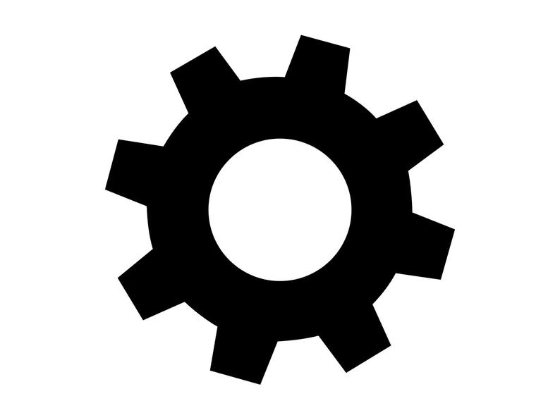794x596 Gear Gears Silhouette Clipart Dxf Gear Vector Silhouette Etsy