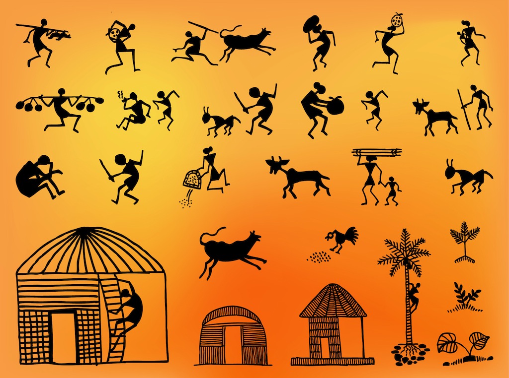 Download Silhouette Village Vector at Vectorified.com | Collection ...